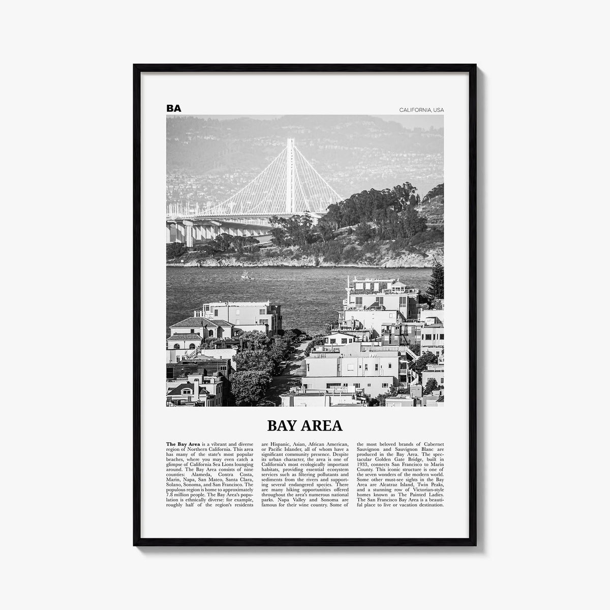 Bay Area Newspaper No 1 Poster