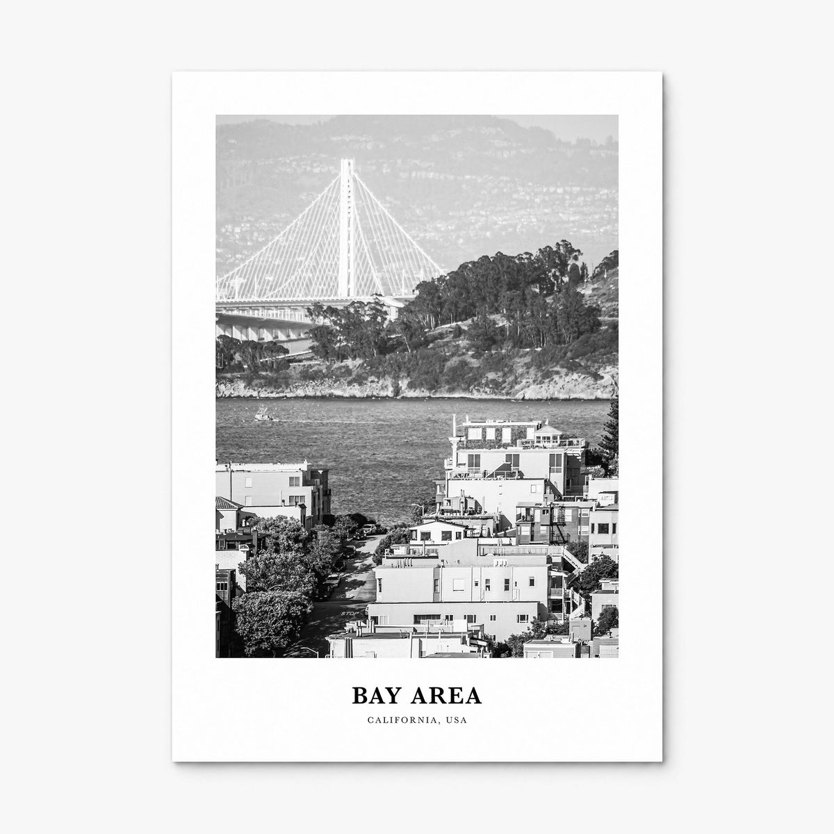Bay Area Classic No 1 Poster, print only (unframed)