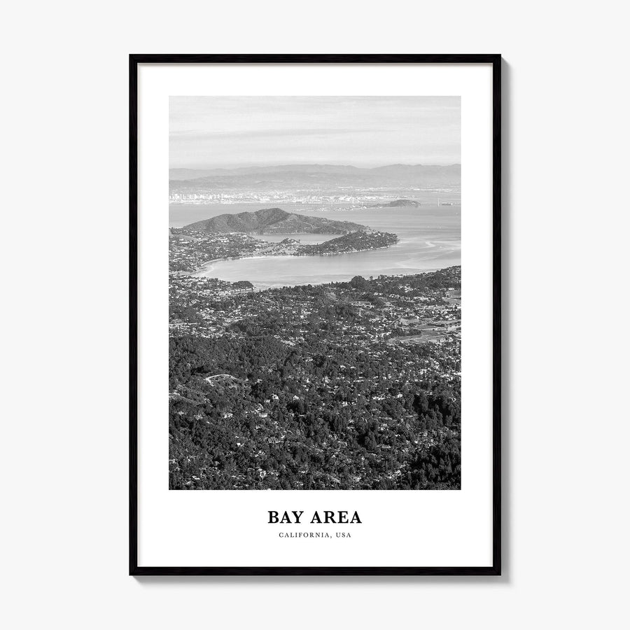 Bay Area Classic No 2 Poster, framed poster mockup