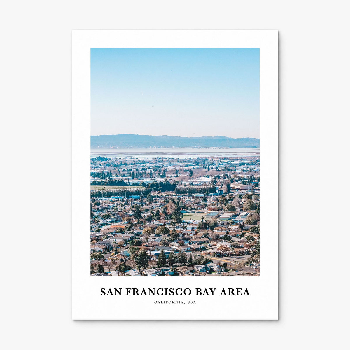San Francisco Bay Area Classic No 1 Poster, print only (unframed)