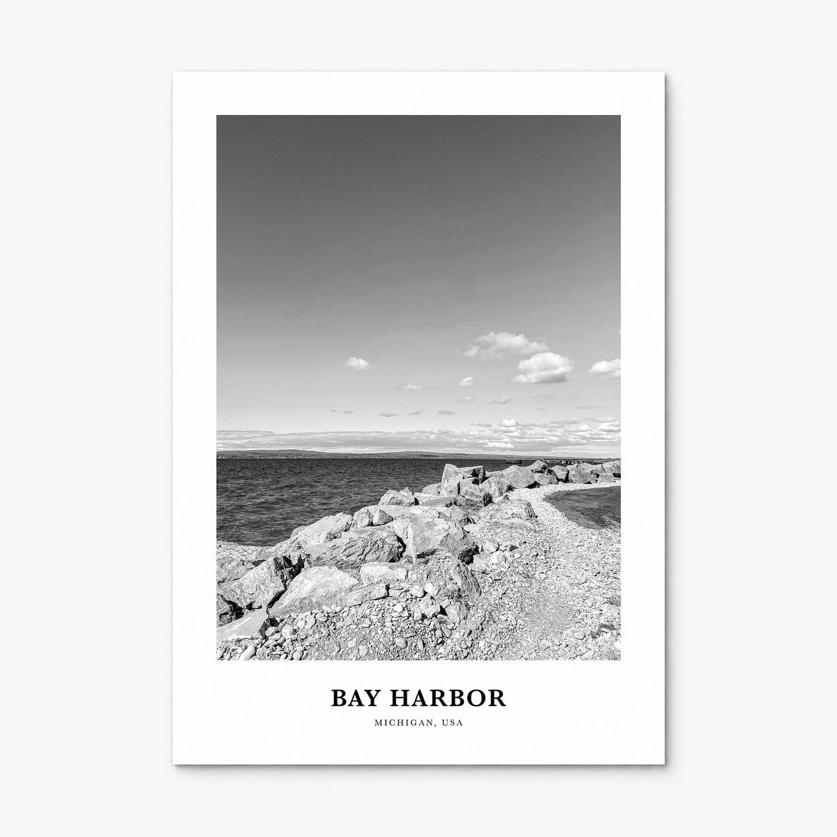 Bay Harbor Classic Poster, print only (unframed)