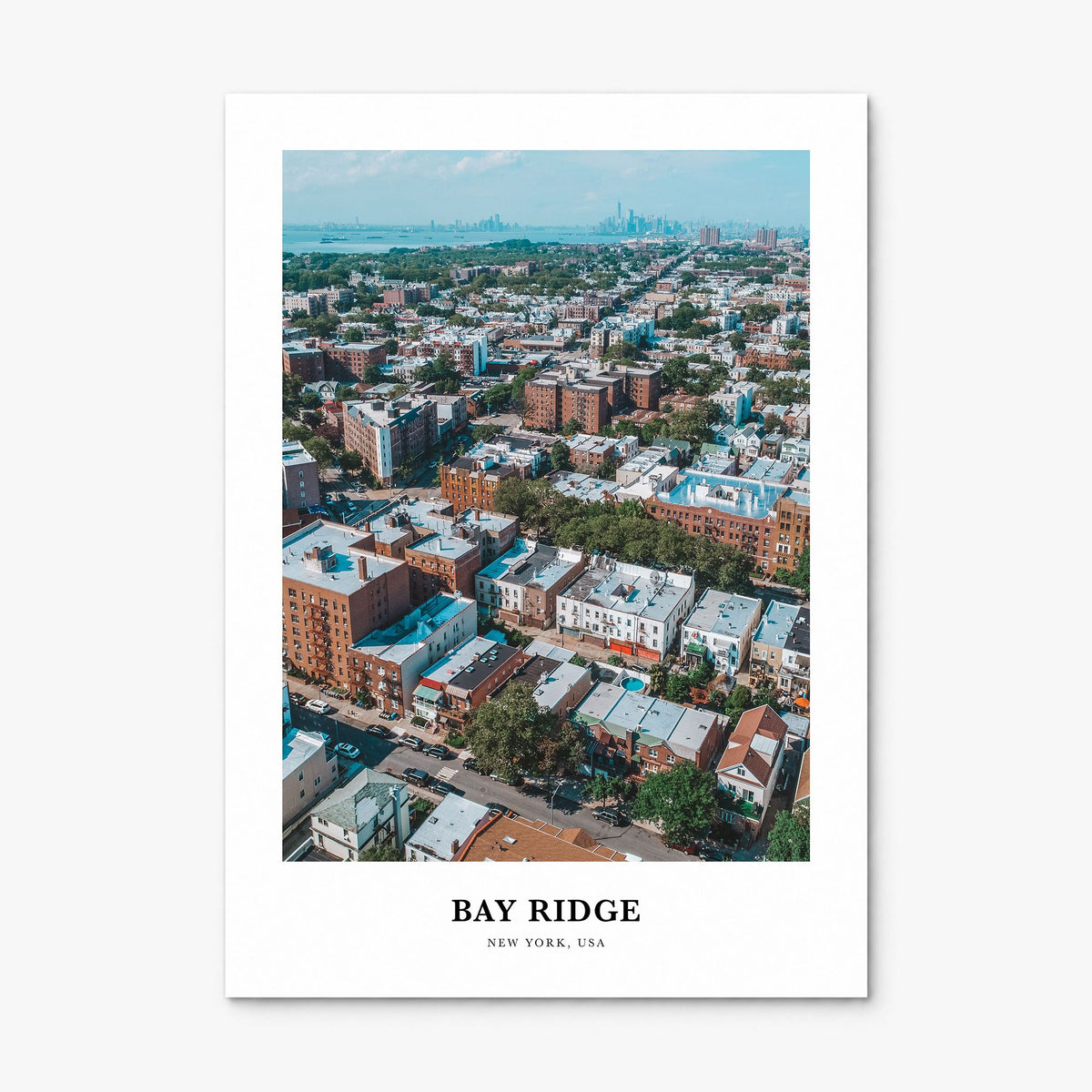 Bay Ridge Classic Poster, print only (unframed)