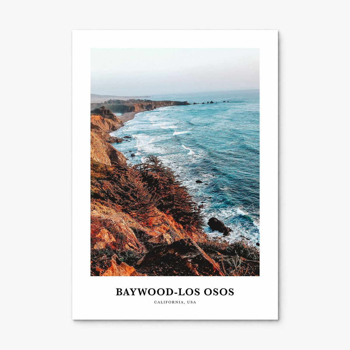 Baywood-Los Osos Classic Poster, print only (unframed)