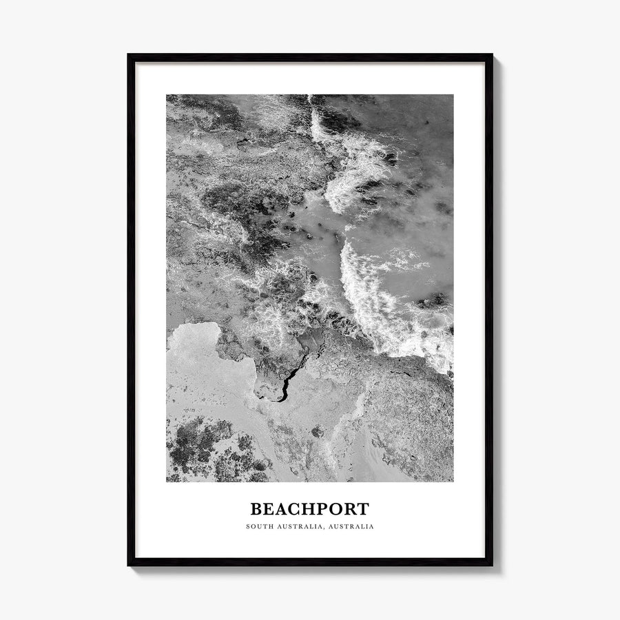 Beachport Classic No 1 Poster, framed poster mockup