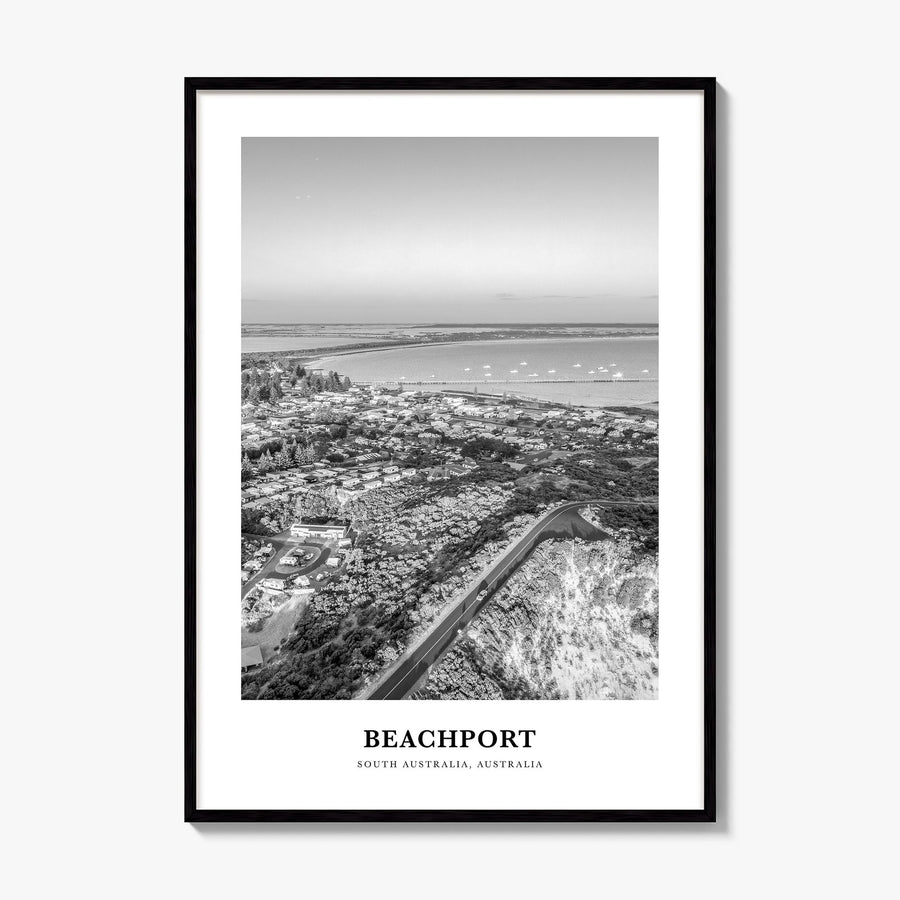 Beachport Classic No 2 Poster, framed poster mockup
