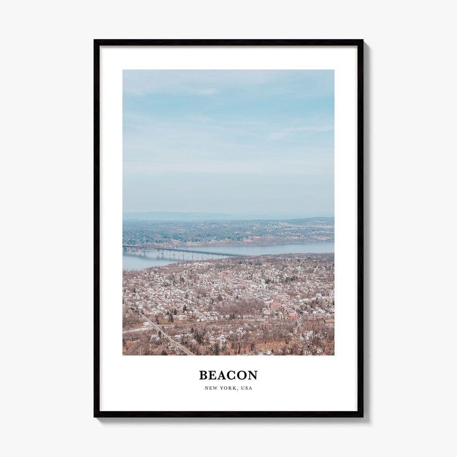 Beacon Classic Poster, framed poster mockup
