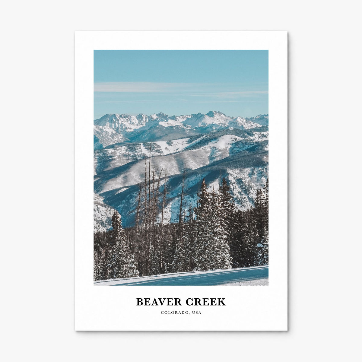 Beaver Creek Classic Poster, print only (unframed)