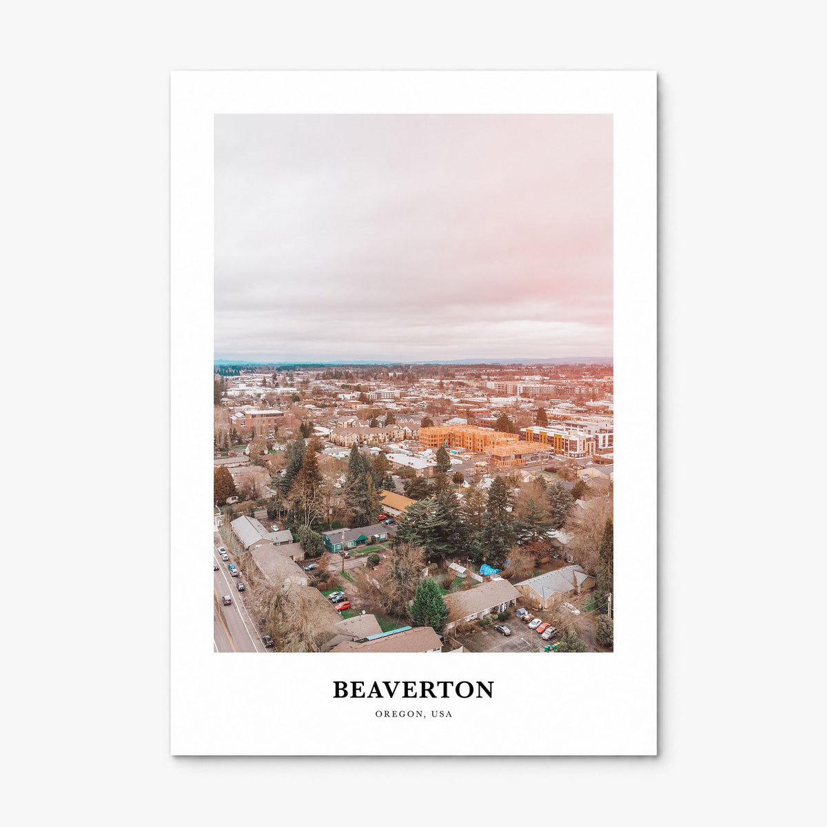 Beaverton Classic Poster, print only (unframed)