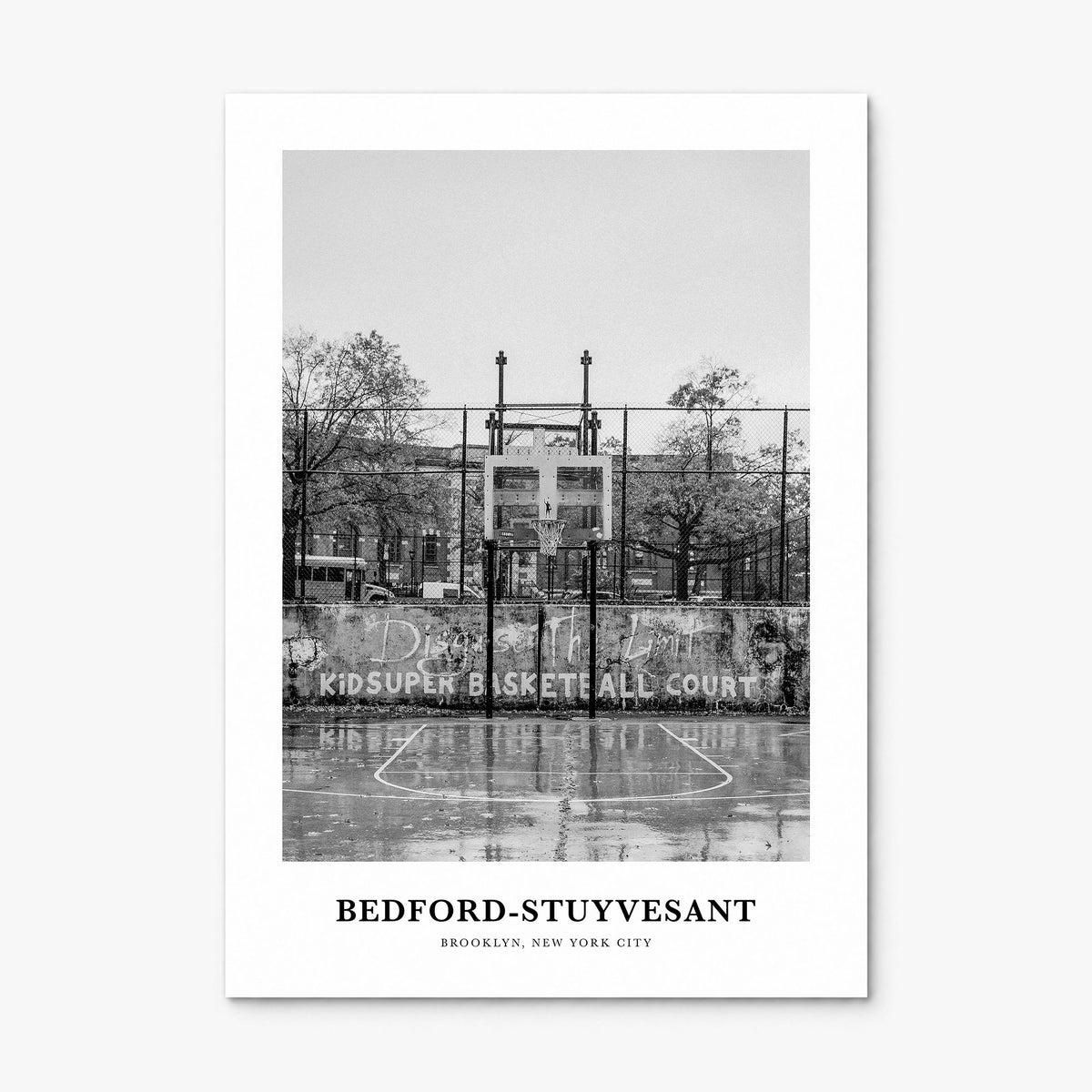 Bedford-Stuyvesant Classic Poster, print only (unframed)