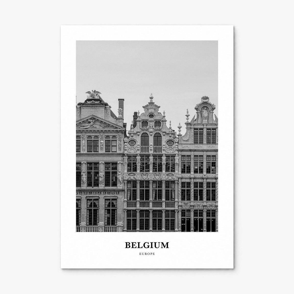 Belgium Classic No 1 Poster, print only (unframed)