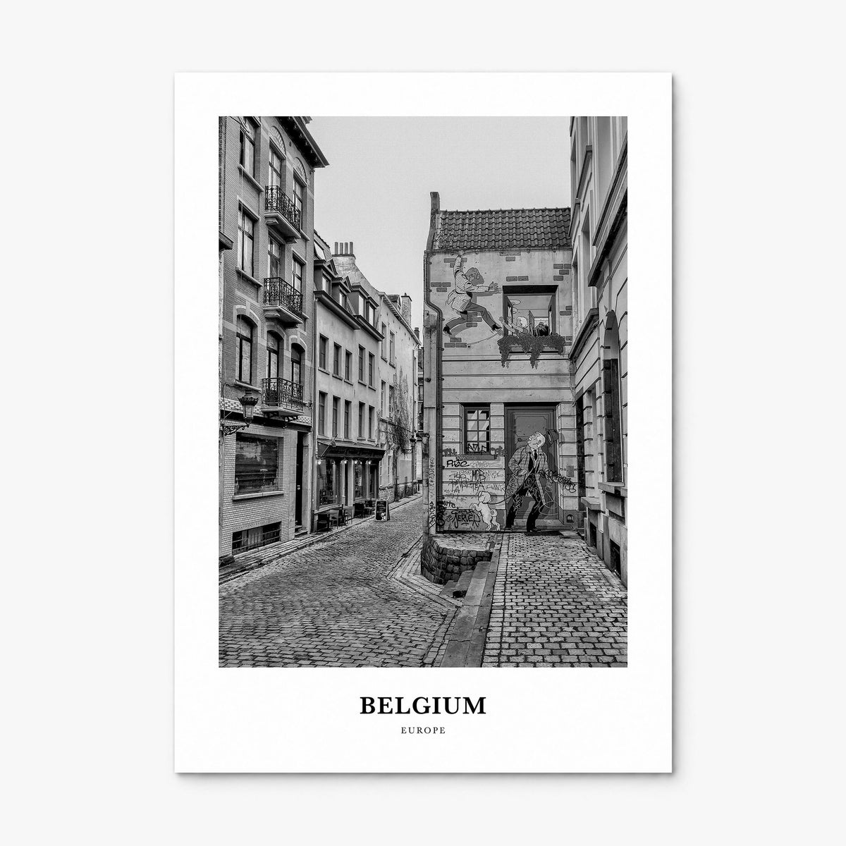 Belgium Classic No 3 Poster, print only (unframed)