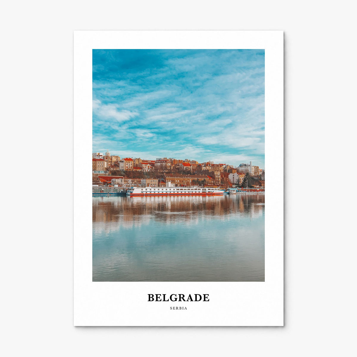 Belgrade Classic Poster, print only (unframed)