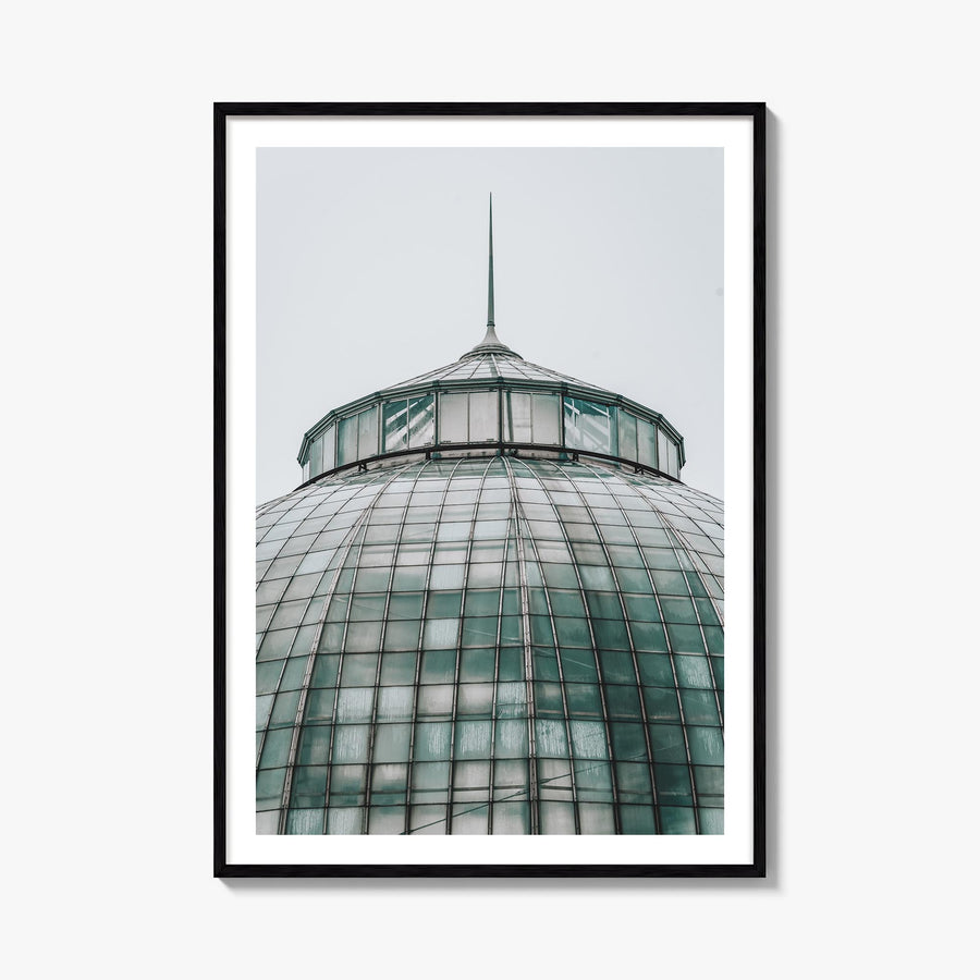 Belle Isle colorful photo poster – vertical wall art, unframed print shown in interior mockup