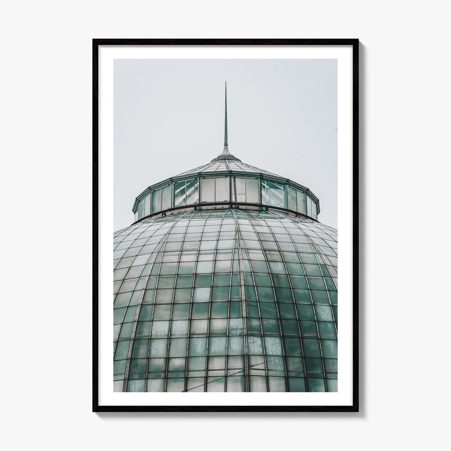 Belle Isle Photo Poster, framed poster mockup, white border