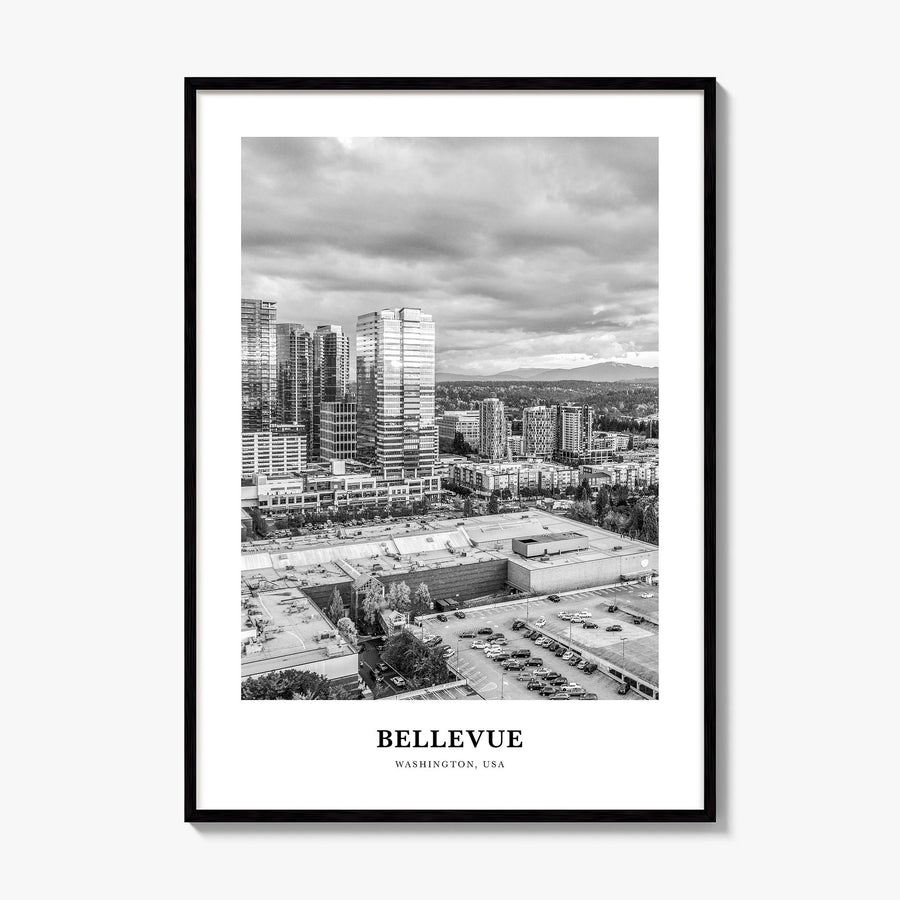 Bellevue Classic No 2 Poster, framed poster mockup