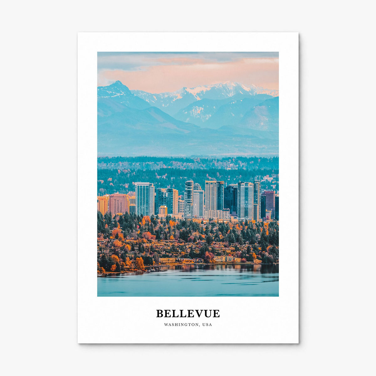 Bellevue Classic Poster, print only (unframed)