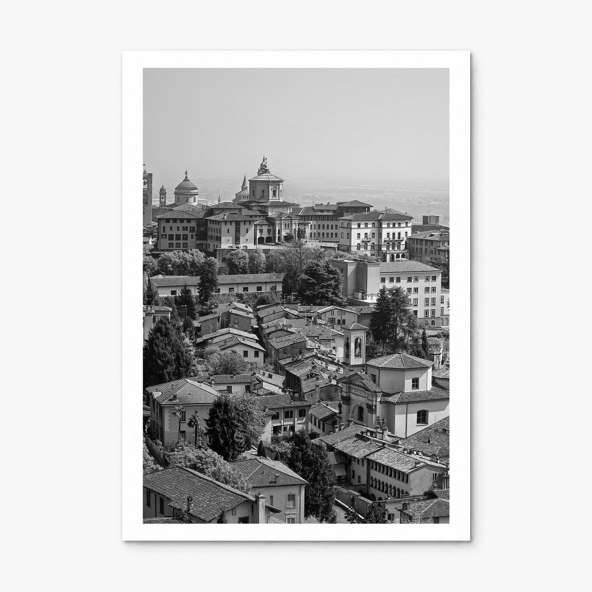 Bergamo Photo Poster, print only (unframed), white border