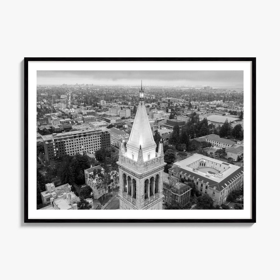 Berkeley Photo Poster, framed poster mockup, white border