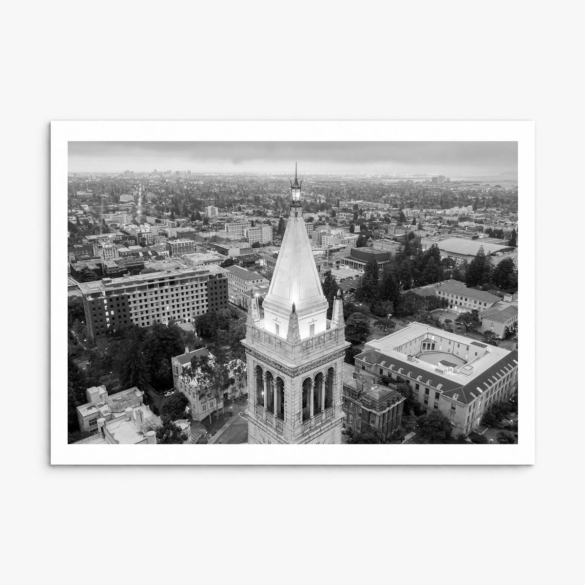Berkeley Photo Poster, print only (unframed), white border