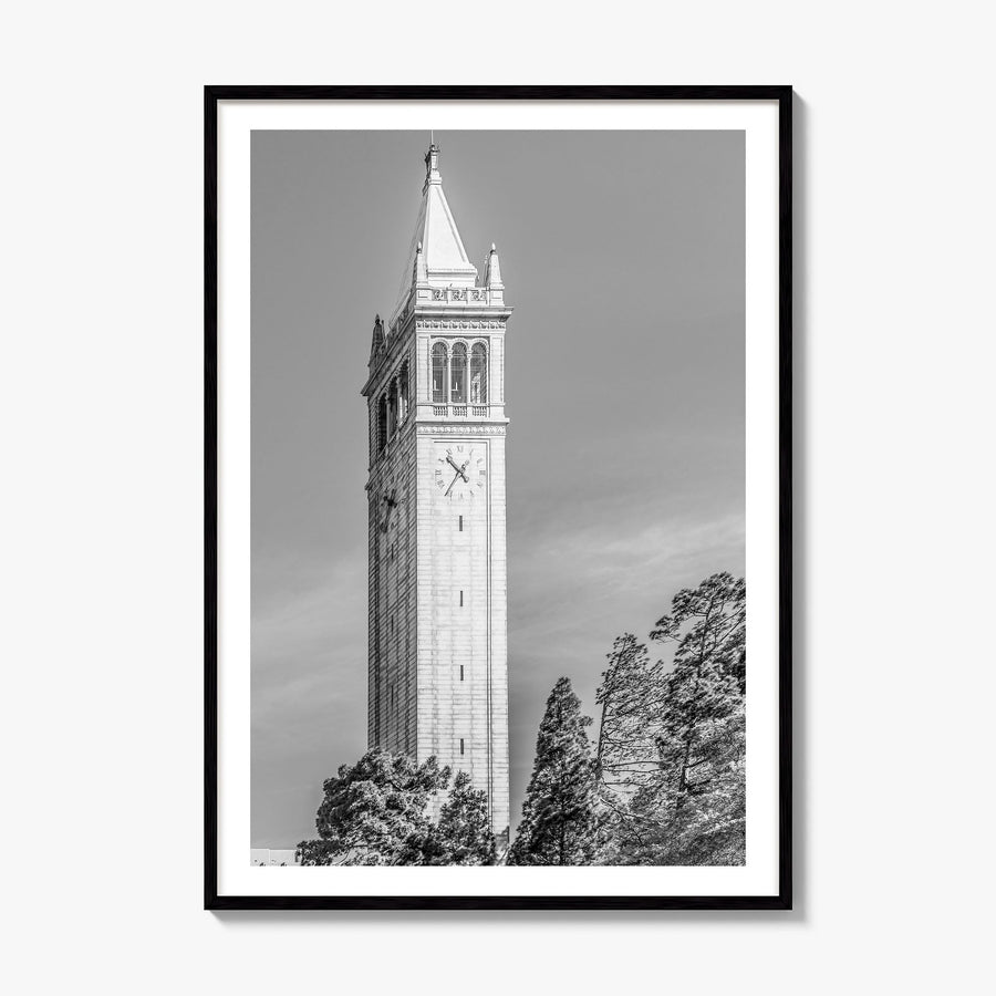 Berkeley Photo No 3 Poster, framed poster mockup, white border
