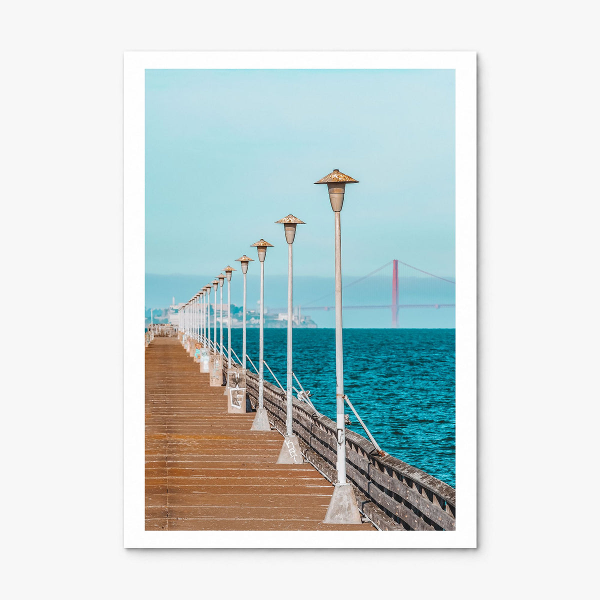 Berkeley Photo No 3 Poster, print only (unframed), white border
