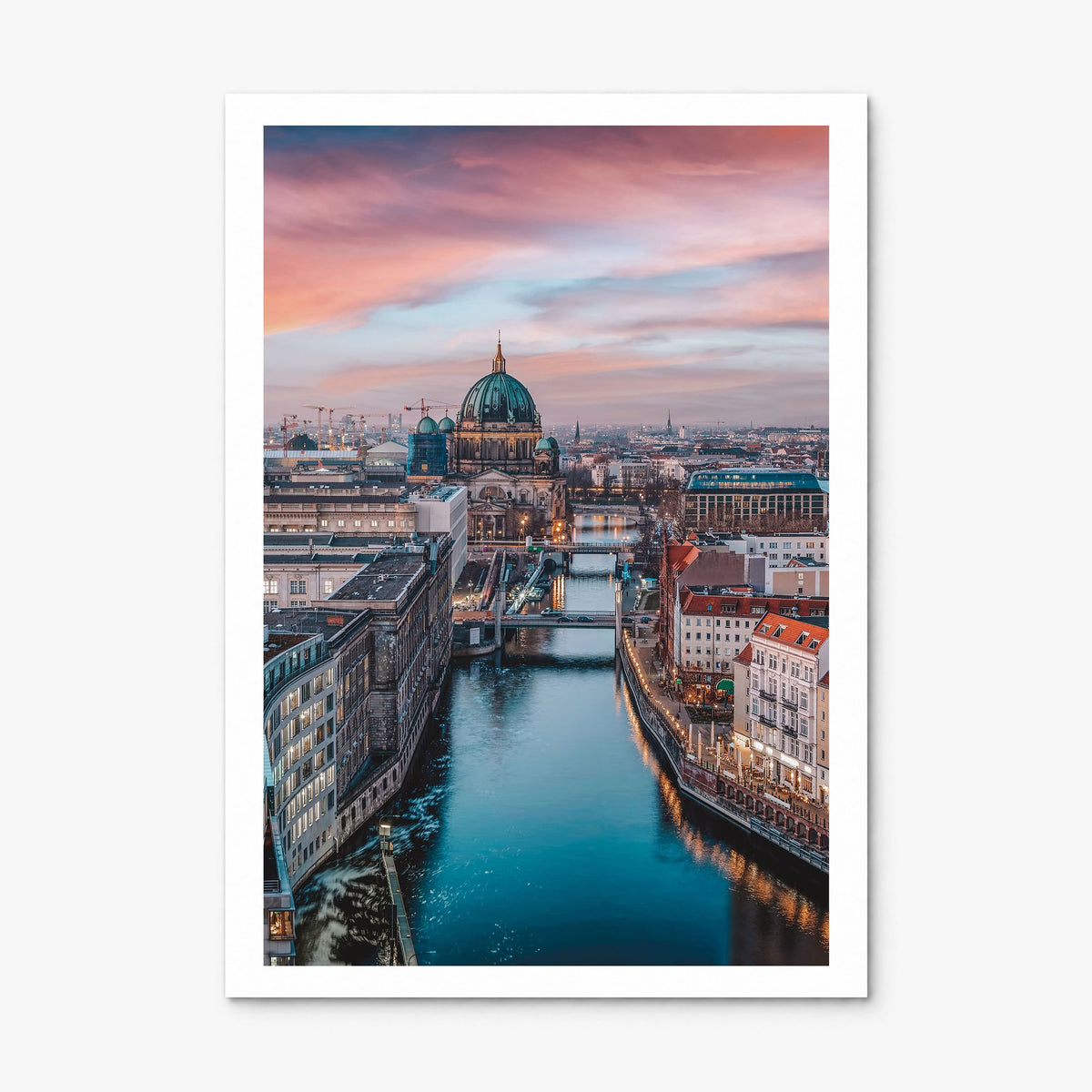 Berlin Photo No 1 Poster, print only (unframed), white border