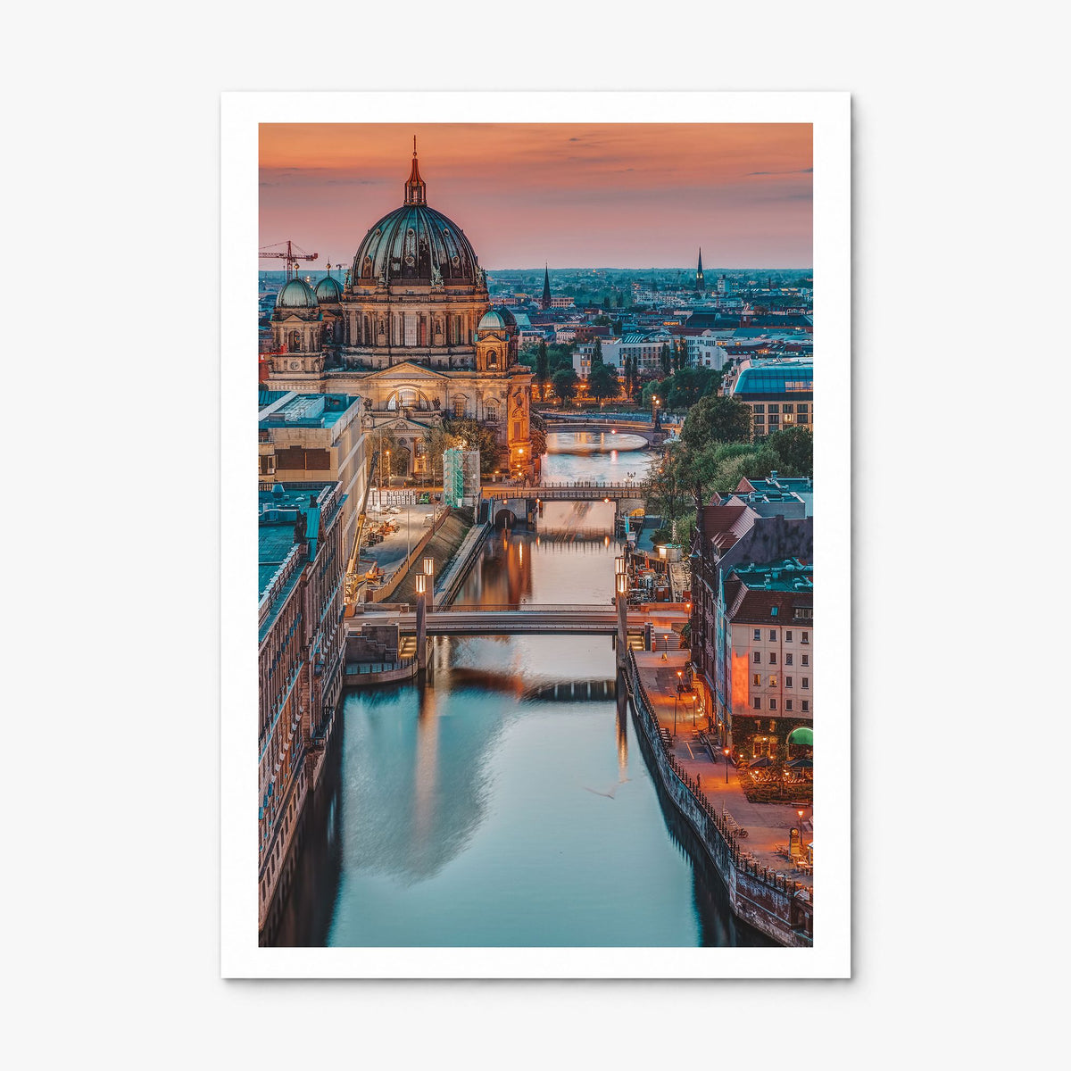 Berlin Photo No 3 Poster, print only (unframed), white border