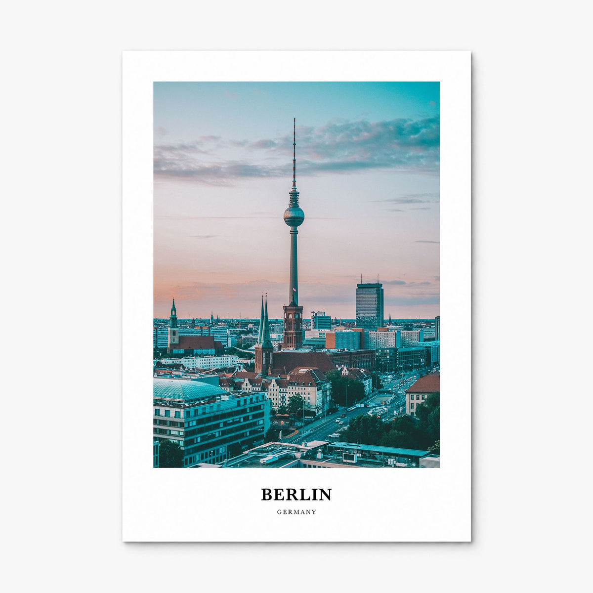 Berlin Classic Poster, print only (unframed)
