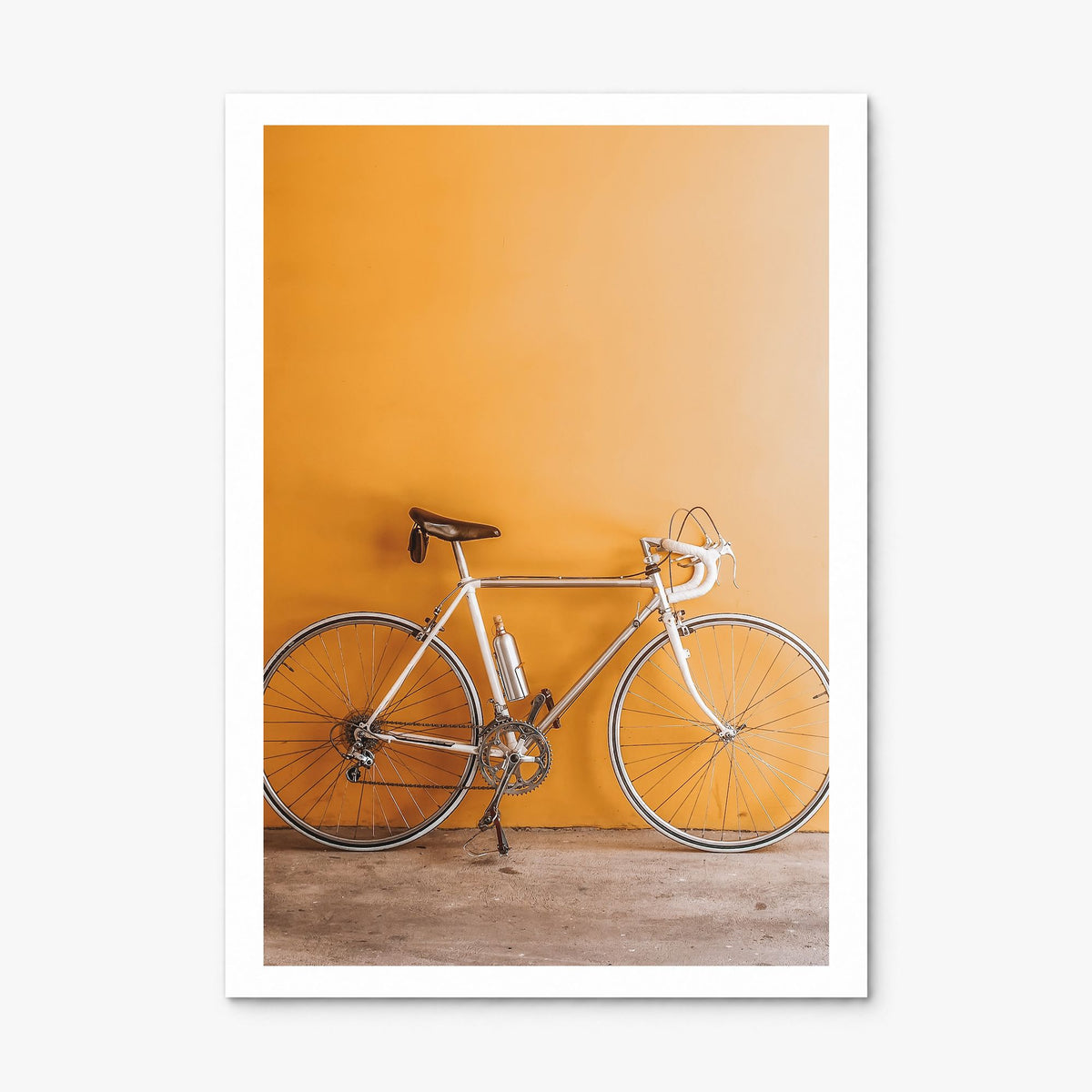 Bicycle Photo No 1 Poster, print only (unframed), white border