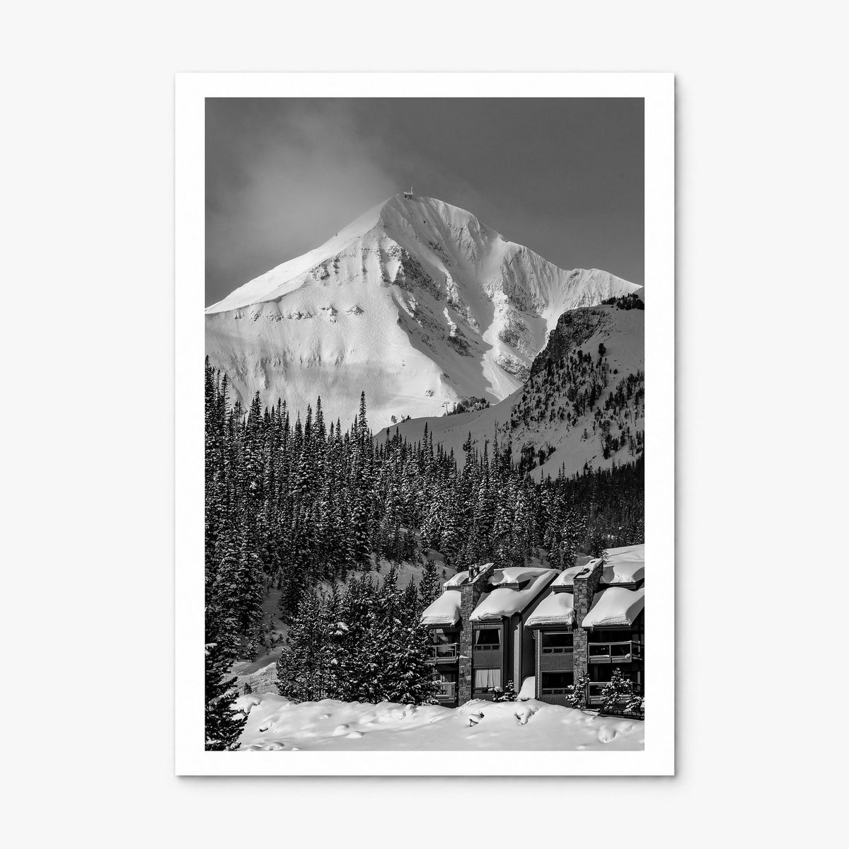 Big Sky Photo No 1 Poster, print only (unframed), white border