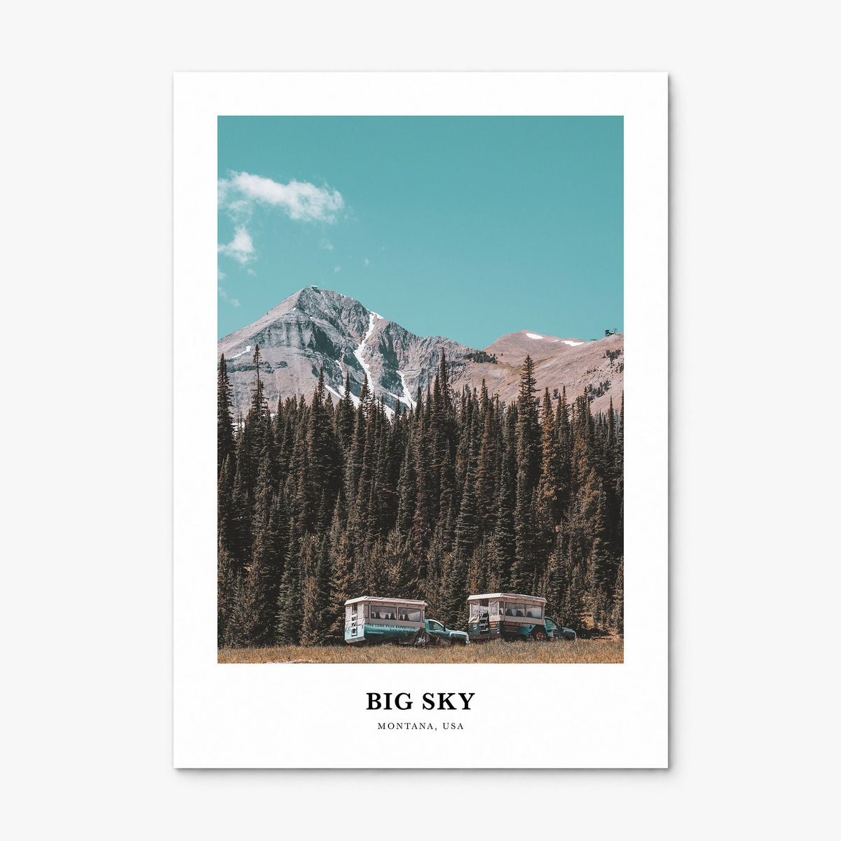 Big Sky Classic Poster, print only (unframed)