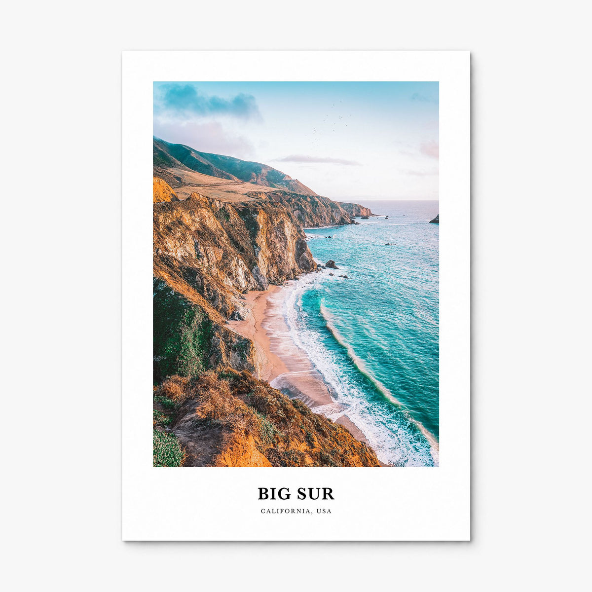 Big Sur Classic No 1 Poster, print only (unframed)