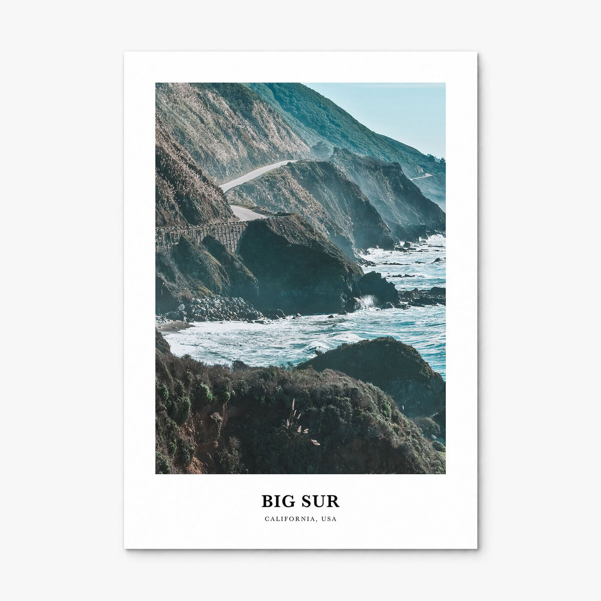 Big Sur Classic No 2 Poster, print only (unframed)