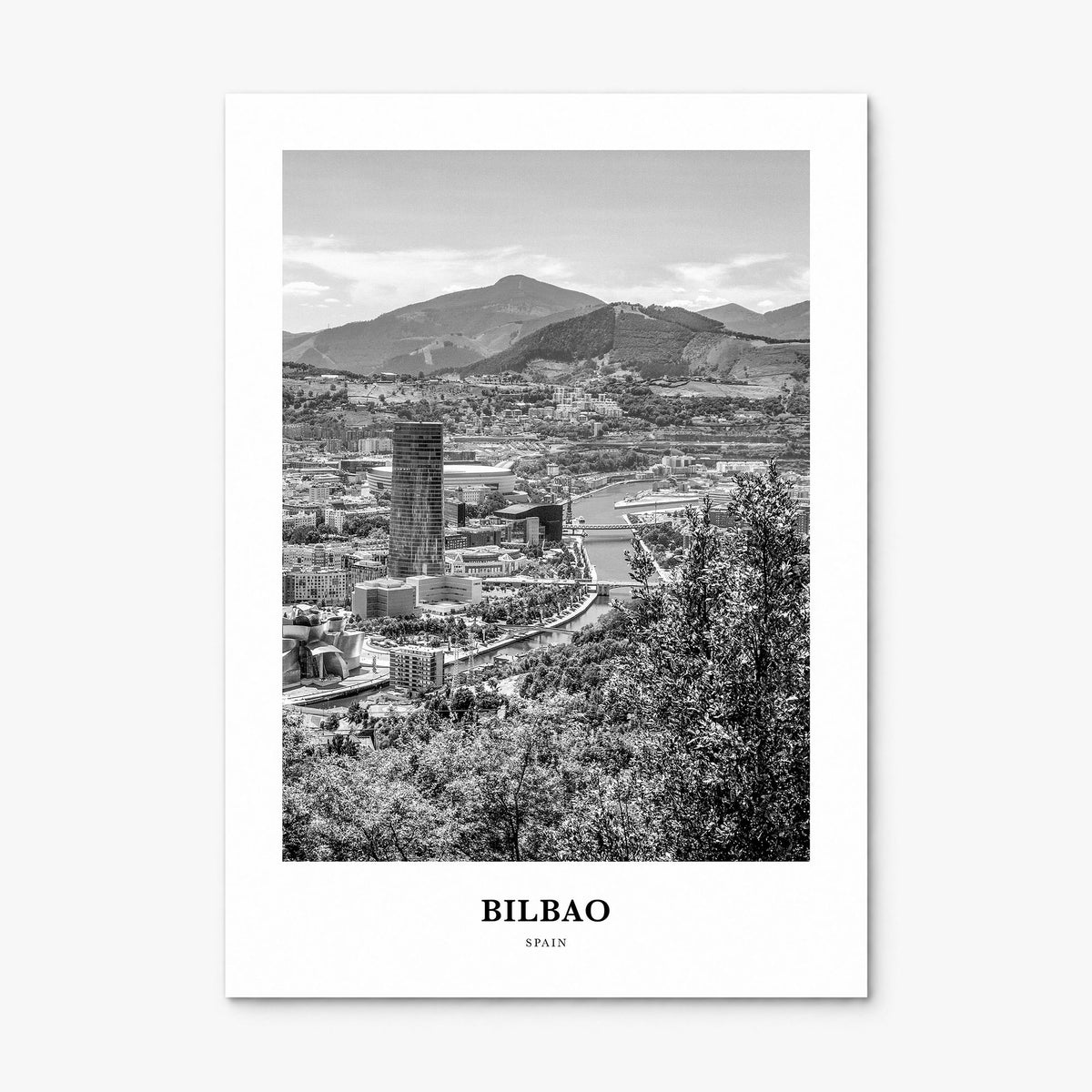 Bilbao Classic Poster, print only (unframed)