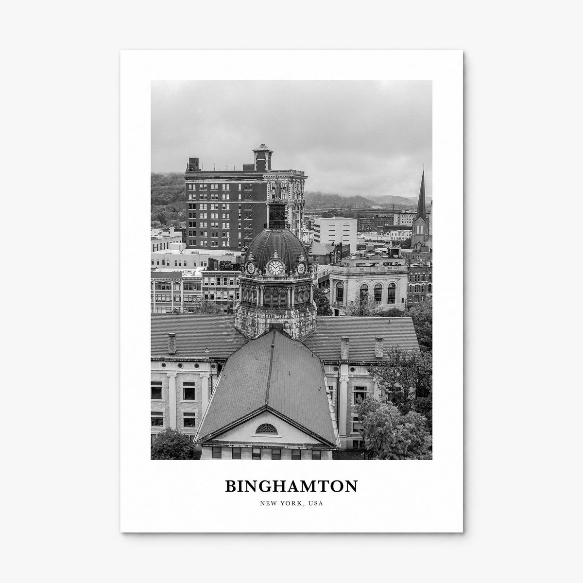 Binghamton Classic Poster, print only (unframed)