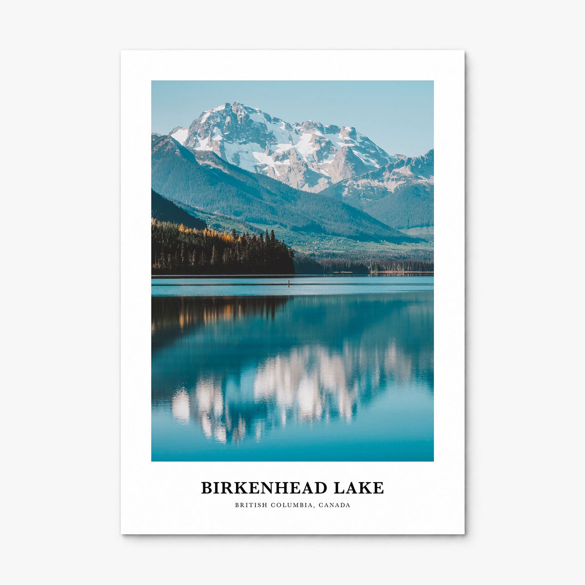 Birkenhead Lake Classic Poster, print only (unframed)