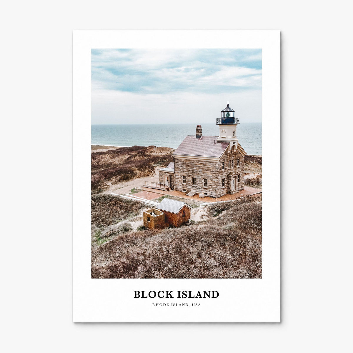 Block Island Classic Poster, print only (unframed)