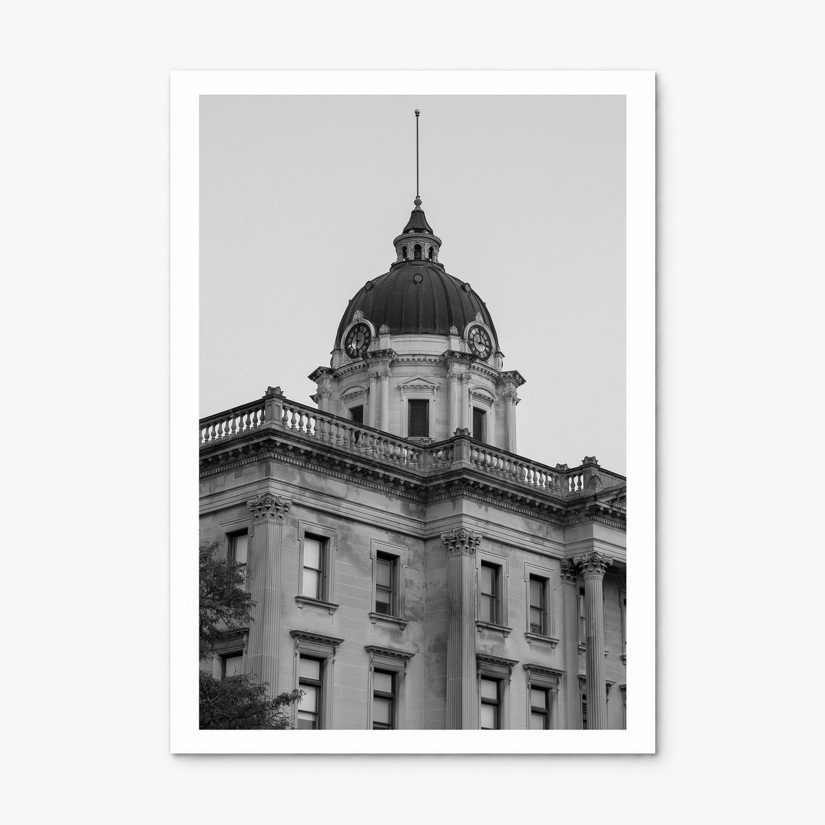 Bloomington Photo Poster, print only (unframed), white border