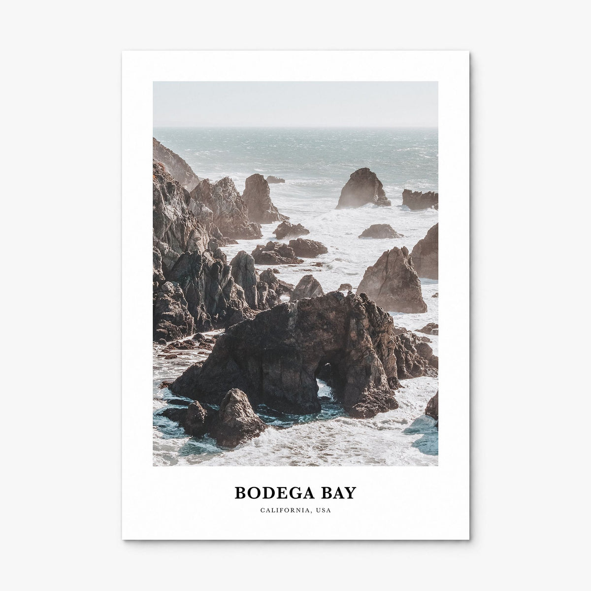Bodega Bay Classic Poster, print only (unframed)