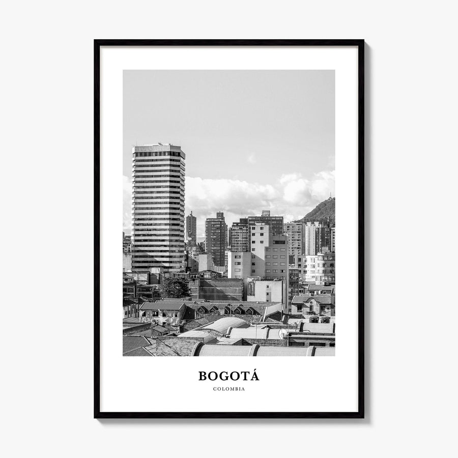 Bogotá Classic No 1 Poster, framed poster mockup
