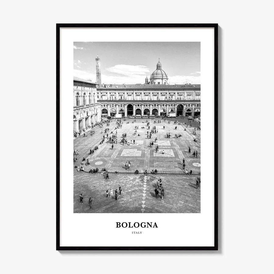 Bologna Classic No 1 Poster, framed poster mockup
