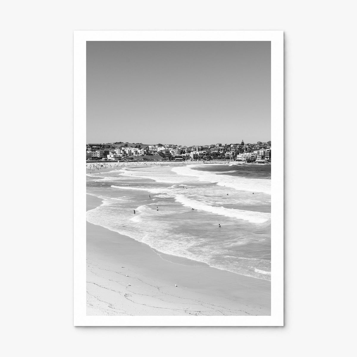 Bondi Beach Photo No 3 Poster, print only (unframed), white border