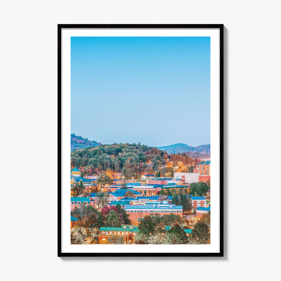 Boone Photo No 1 Poster, framed poster mockup, white border