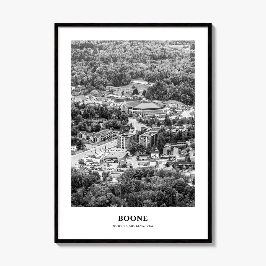 Boone Classic No 1 Poster, framed poster mockup