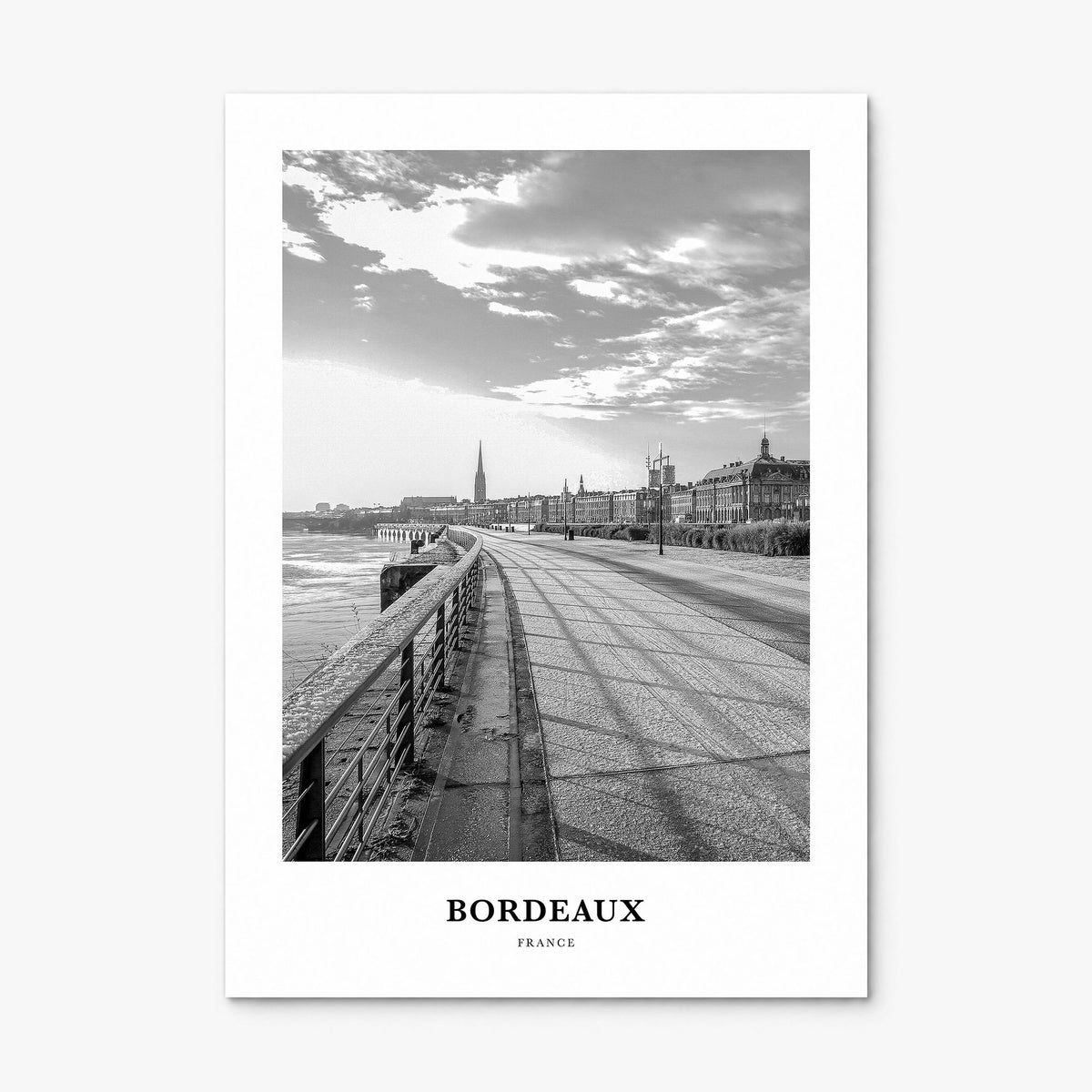 Bordeaux Classic No 1 Poster, print only (unframed)