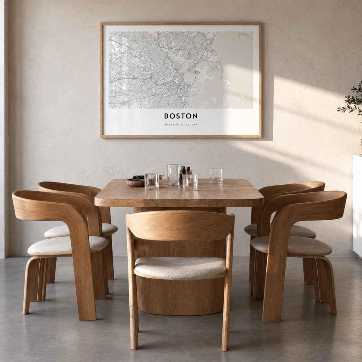 Boston Map Poster