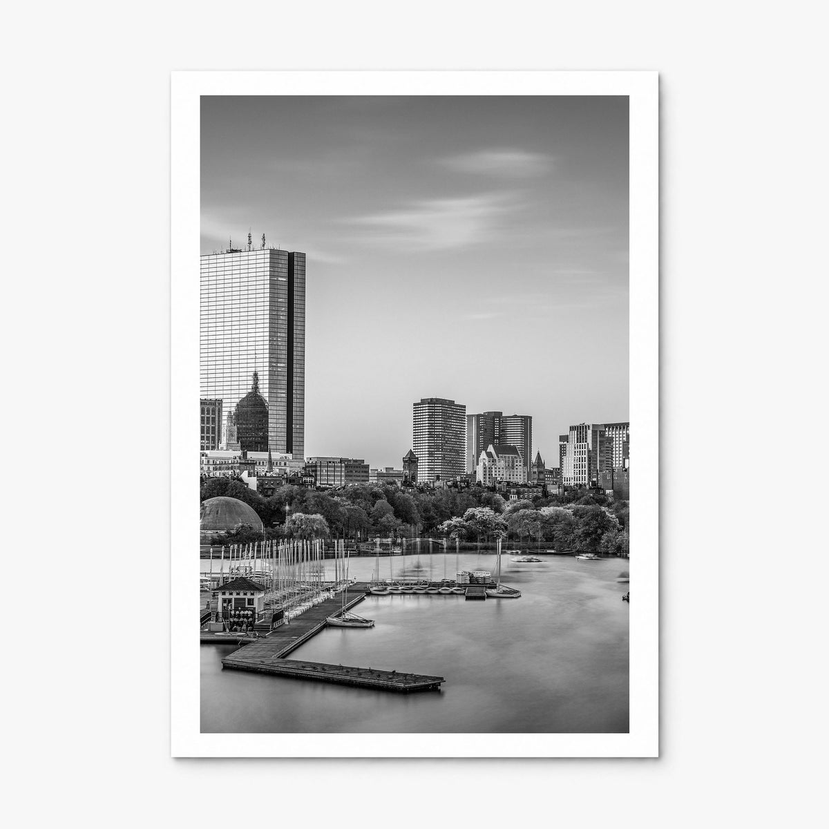 Boston Photo No 2 Poster, print only (unframed), white border