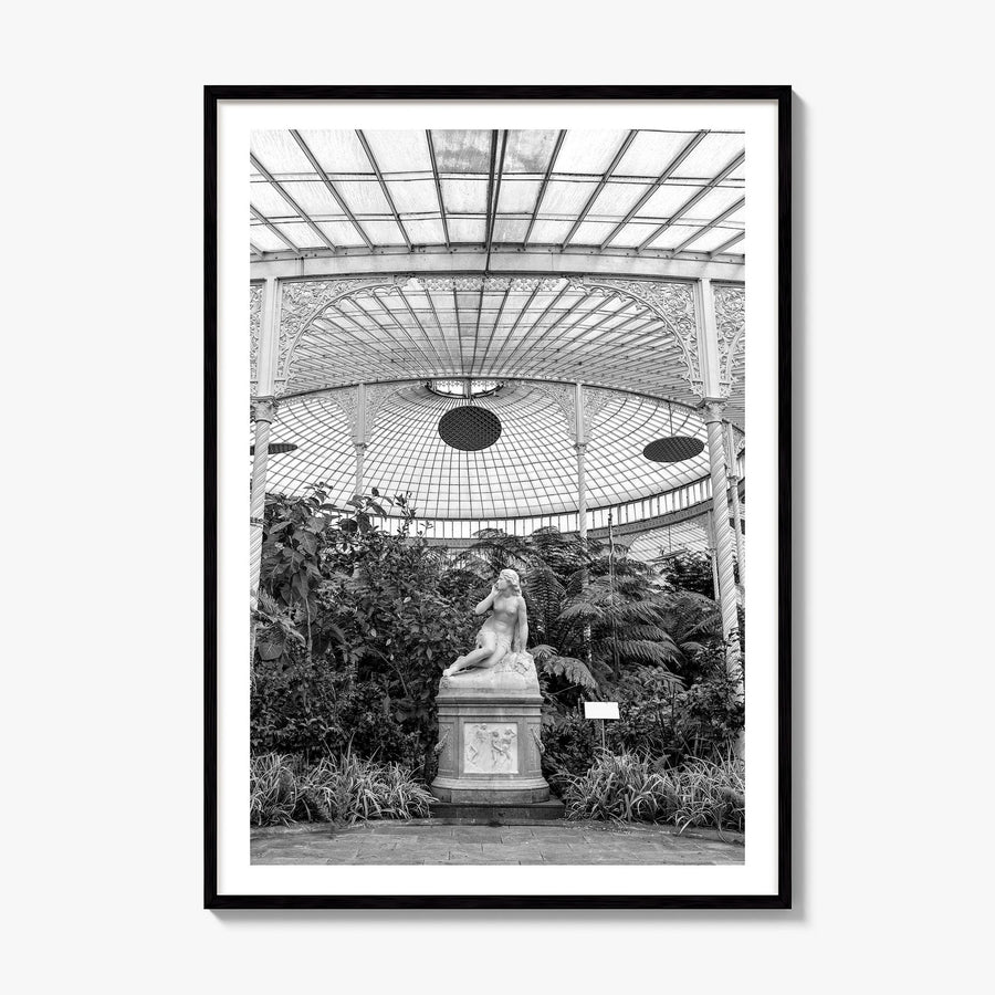 Botanical Garden Photo No 1 Poster, framed poster mockup, white border