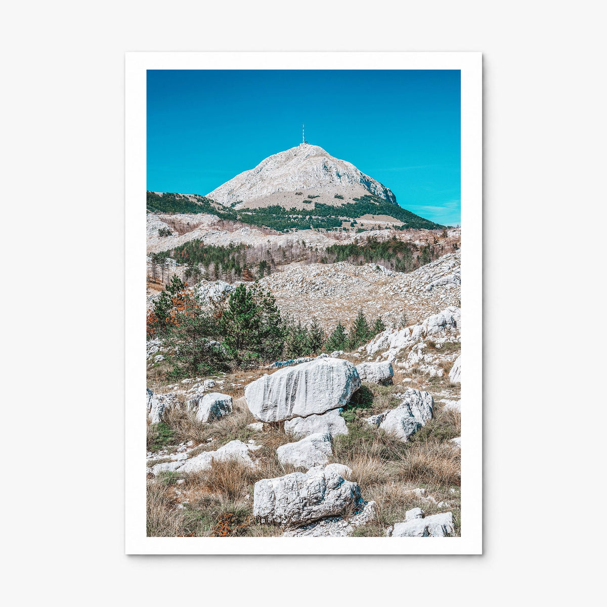 Boulder Photo No 2 Poster, print only (unframed), white border