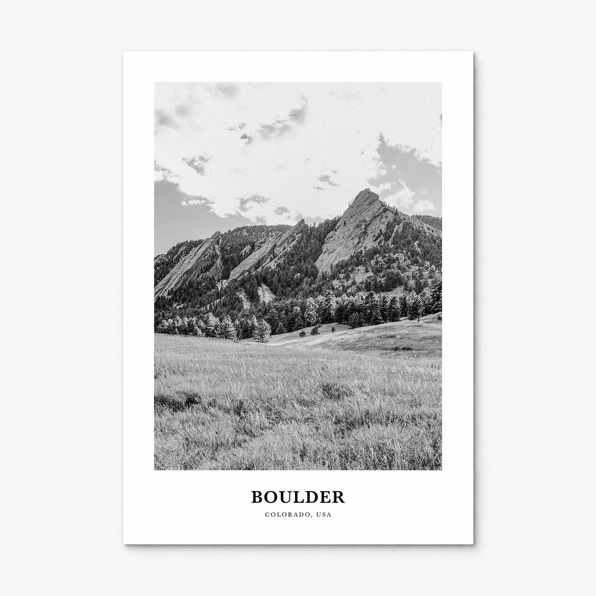 Boulder Classic No 1 Poster, print only (unframed)